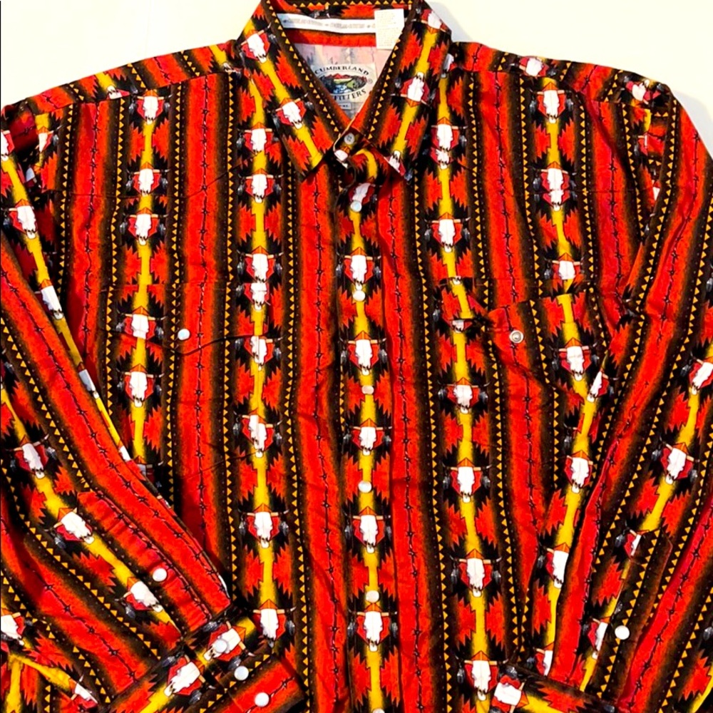 Men’s Vintage Western Shirt Sz XXL RN 14119